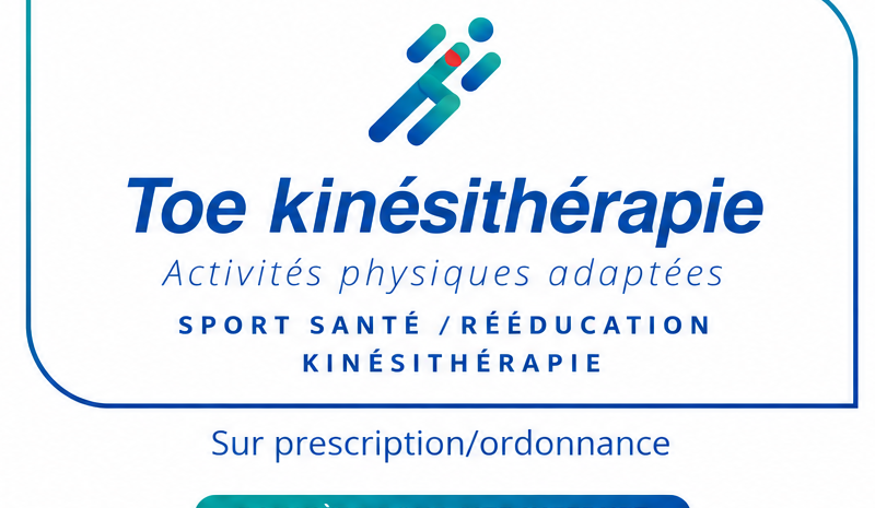 Identité visuelle Toé kinésithérapie